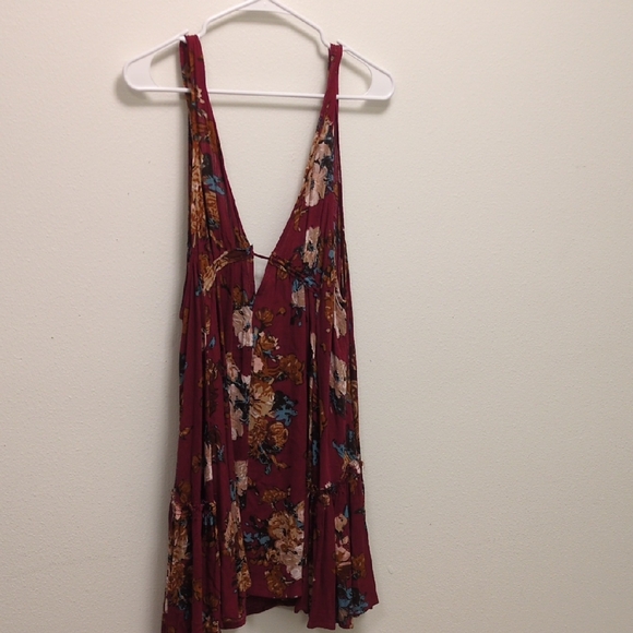 Chic Cotton Candy LA Mini Dress - Floral, Asymmetrical Flirty,NWT - Picture 1 of 11